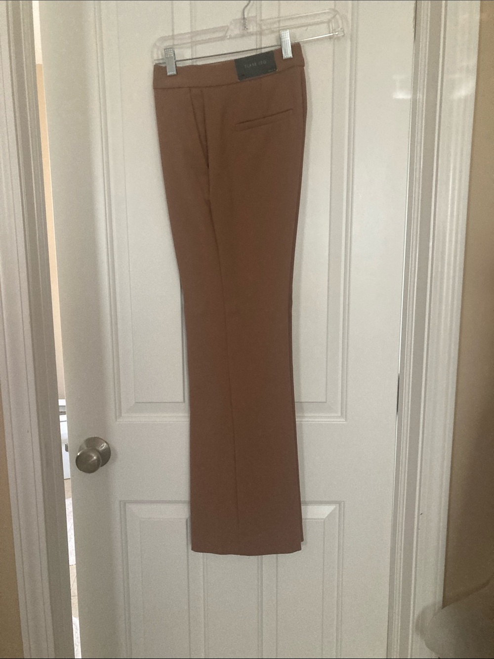 Ann Taylor Camel Boot Flare Cut 👖 pants, size OP, excellent condition